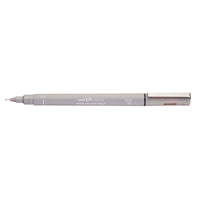 Uni Pin Fineline Permanent 0.1 mm Light Grey