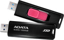 ADATA SC610 Retractable USB3.2 Gen 2 1TB External SSD 5yr wty