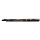 Uni Pin Fineline Permanent Ultra Fine Brush Tip Black