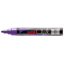 Uni Chalk Marker 1.8-2.5mm Bullet Tip Violet PWE-5M