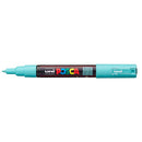 Uni Posca Marker 0.7mm Ultra-Fine Round Tip Aqua PC-1M