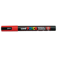 Uni Posca Marker 0.9-1.3mm Fine Red PC-3M