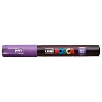 Uni Posca Marker 0.7mm Ultra-Fine Round Tip Violet PC-1M