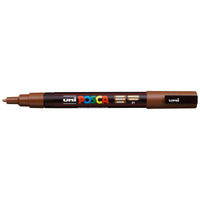Uni Posca Marker 0.9-1.3mm Fine Brown PC-3M