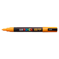 Uni Posca Marker 0.9-1.3mm Fine Bright Yellow PC-3M