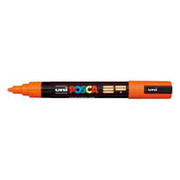 Uni Posca Marker 1.8-2.5mm Med Bullet Orange PC-5M