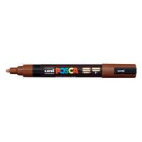 Uni Posca Marker 1.8-2.5mm Med Bullet Brown PC-5M