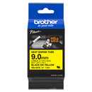Brother HSE621E 9.0mm x 1.5m Black on Yellow Heat Shrink Tape