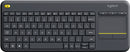 Logitech K400 Plus Wireless Keyboard with Touch Pad Black
