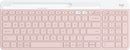 Logitech K580 Multi-Device Wireless Keyboard - Rose