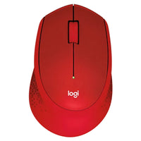 Logitech M331 Silent Plus USB Wireless Red