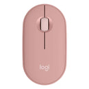 Logitech M350S Pebble 2 USB Wireless/Bluetooth Mouse - Tonal Rose