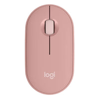 Logitech M350S Pebble 2 USB Wireless/Bluetooth Mouse - Tonal Rose