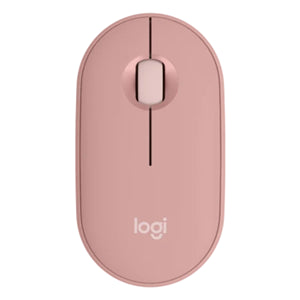 Logitech M350S Pebble 2 USB Wireless/Bluetooth Mouse - Tonal Rose