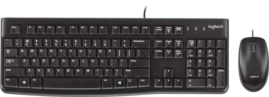 Logitech MK120 USB Wired Keyboard and Mouse