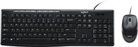 Logitech MK200 Wired USB Keyboard and Mouse