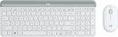 Logitech MK470 Slim W/L Desktop Kit - White