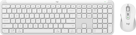 Logitech MK950 Performance Wireless Keyboard and Mouse - Off-White