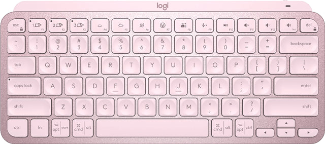 Logitech MX Keys Mini Wireless Illuminated Keyboard - Rose