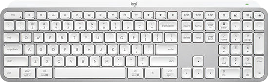 Logitech MX Keys S Wireless Keyboard - Pale Grey