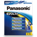 Panasonic Evolta AAA Alkaline Battery 4 Pack