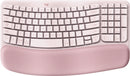 Logitech Wave Keys Wireless Ergonomic Keyboard - Rose