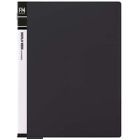 FM Display Book A5 Black 20 Pocket