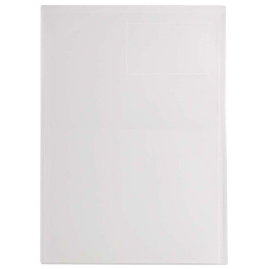 FM L-Shaped Pockets 3 Pocket A4 Clear