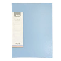 Ledah Pastels Display Book A4 Blue 20 Pocket
