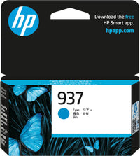 HP 937 Cyan Original Ink Cartridge