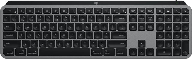 Logitech MX Keys S for Mac Advanced Wireless Keyboard - Space Grey