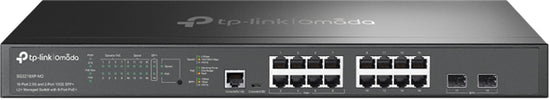 TP-Link SG3218XP-M2 Omada SDN 16 Port PoE+ 2.5GbE Managed Switch 10GbE