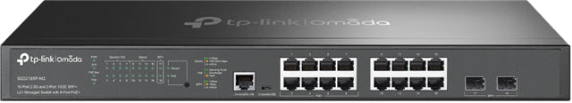 TP-Link SG3218XP-M2 Omada SDN 16 Port PoE+ 2.5GbE Managed Switch 10GbE