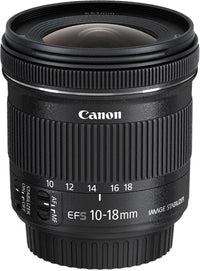 Canon EF-S 10-18mm f/4.5-5.6 IS STM EF-S Mount Lens