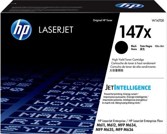 HP 147X High Yield Black Toner Cartridge