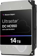 WD Ultrastar HC550 SATA 3.5" 7200RPM 512MB 14TB  HDD