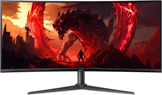Acer Nitro XZ342CUV3 34" Curved 3440x1440 UWQHD VA 1ms DP HDMI 180Hz