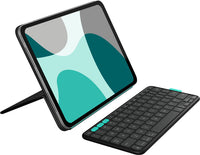 Logi Flip Folio for iPad Pro 11" M4/5, iPad Air M2/ 3)-5thGen Graphite