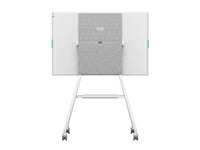 Logitech Rally Board 65 Cart- White