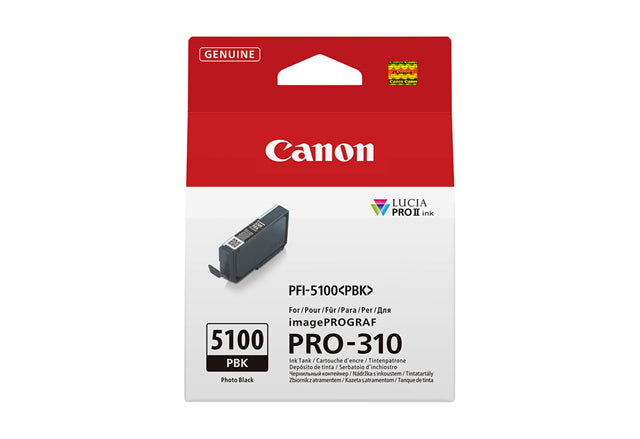 Canon PFI-5100PBK Ink Photo Black