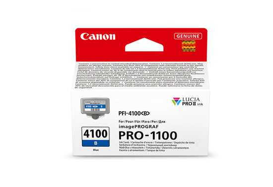 Canon PFI-4100B Ink Matte Blue