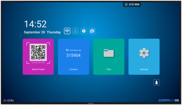 CommBox 98" 4k Intelligent Gen2 Commercial Display