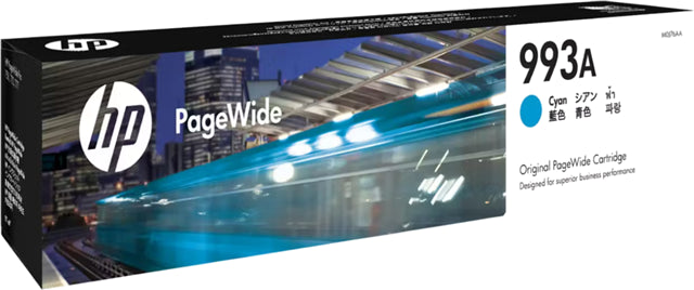 HP 993A Cyan Original PageWide Cartridge