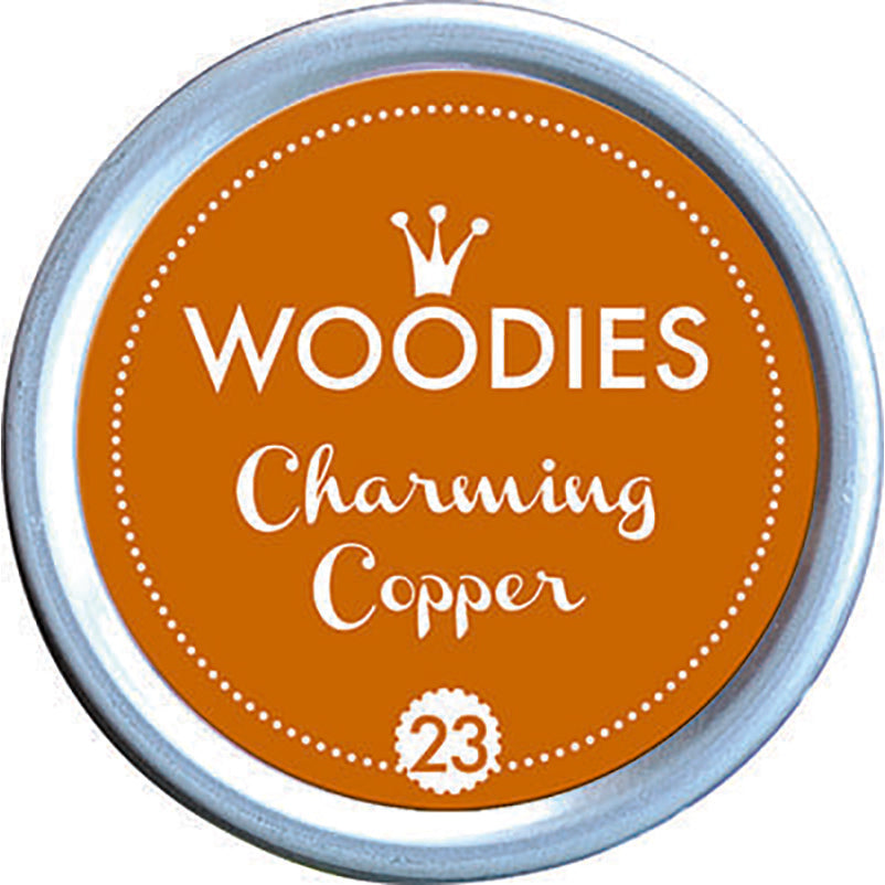 Colop Woodies Stamp Pad 38mm Charming Copper
