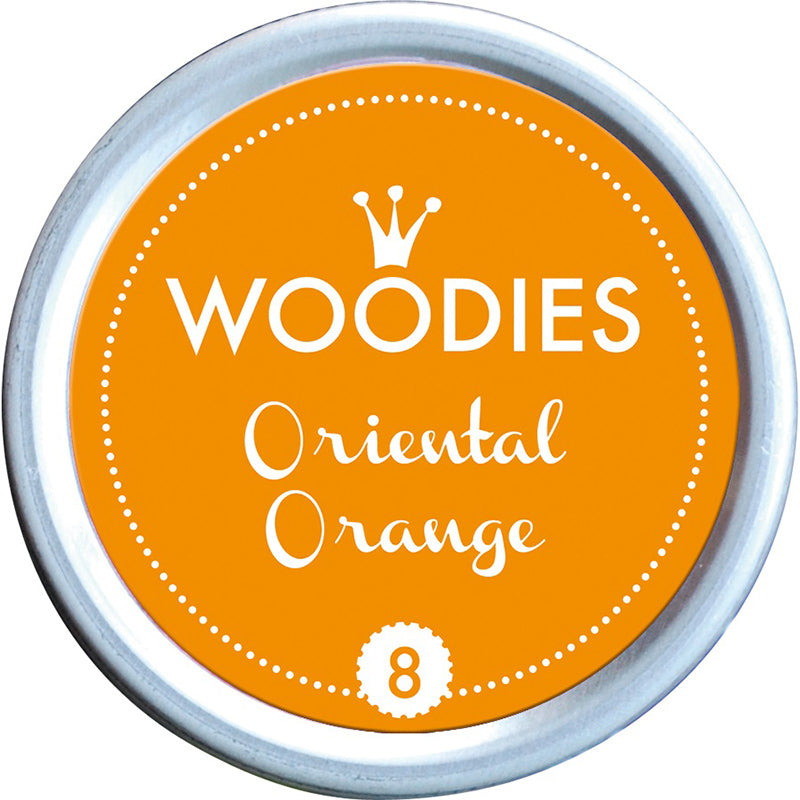 Colop Woodies Stamp Pad 38mm Oriental Orange