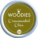 Colop Woodies Stamp Pad 38mm Ornamental Olive