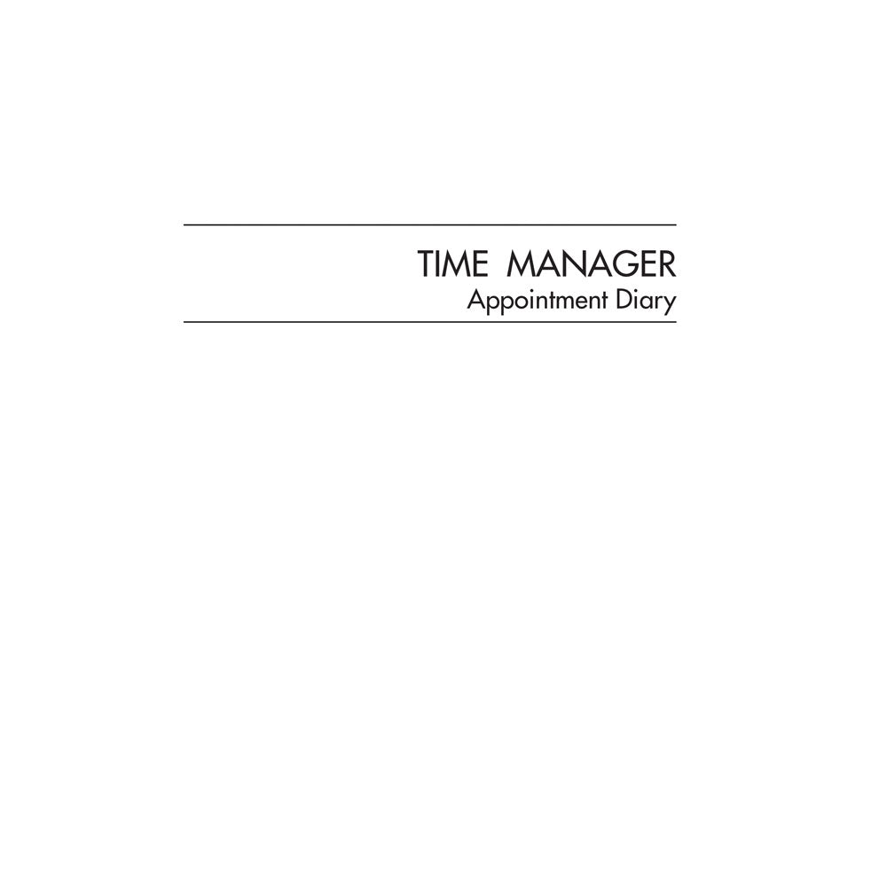 Collins Diary Refill MDA51A-TM Time Manager 2027