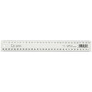 Taurus Ruler 300mm White
