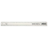Taurus Ruler 300mm White School