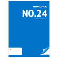 Warwick Project Book 20 Leaf Stapled 335x245mm